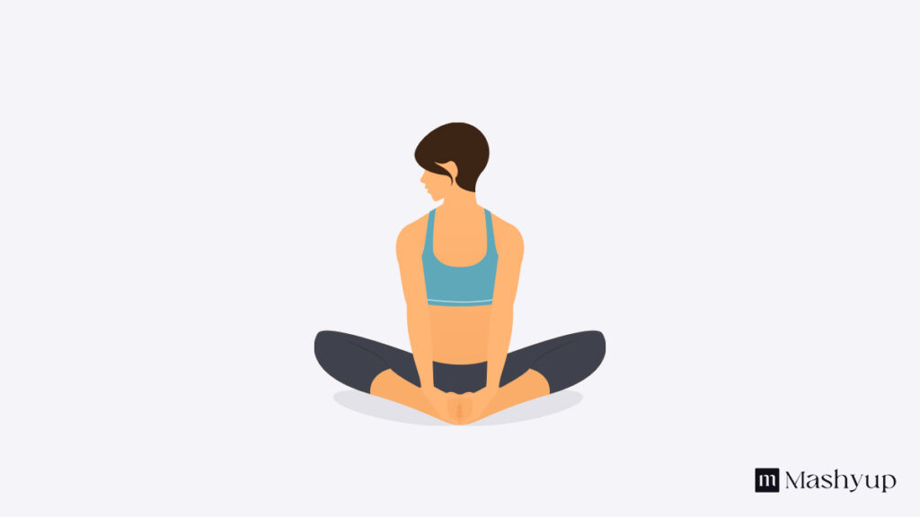 Badhakonasana Yoga Setups