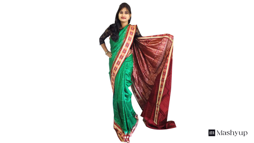 Bomkai Saree famous in Odisha