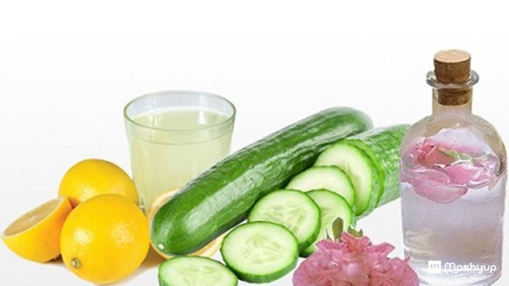 Cucumber and Rose water