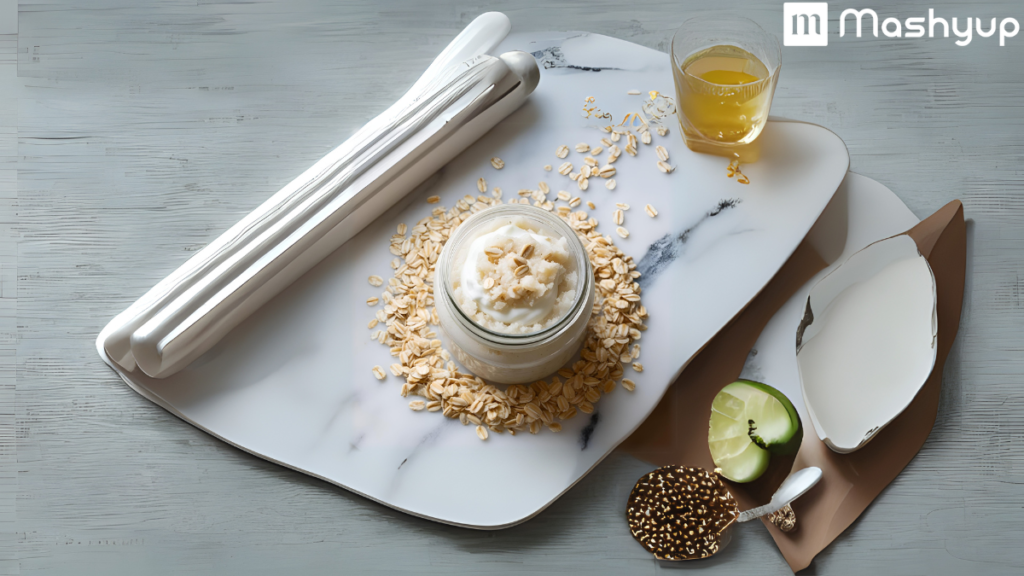 Oatmeal And Yogurt Scrub