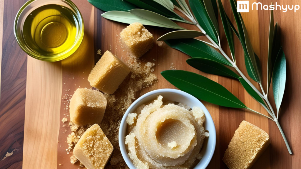 Olive Oil And Brown Sugar Scrub