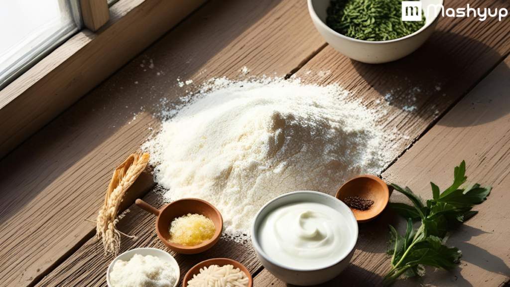 Rice Flour And Yogurt Scrub