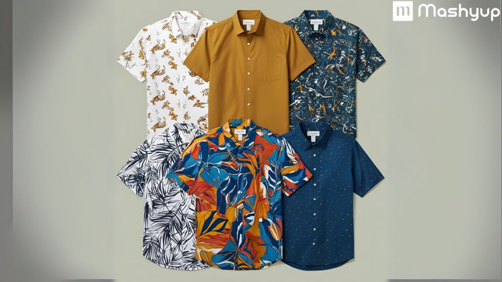 Printed Short Sleeve Shirt