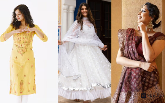 This Durga Pooja Look Fabulous With Different Outfit Styles 11 Durga Pooja Outfit