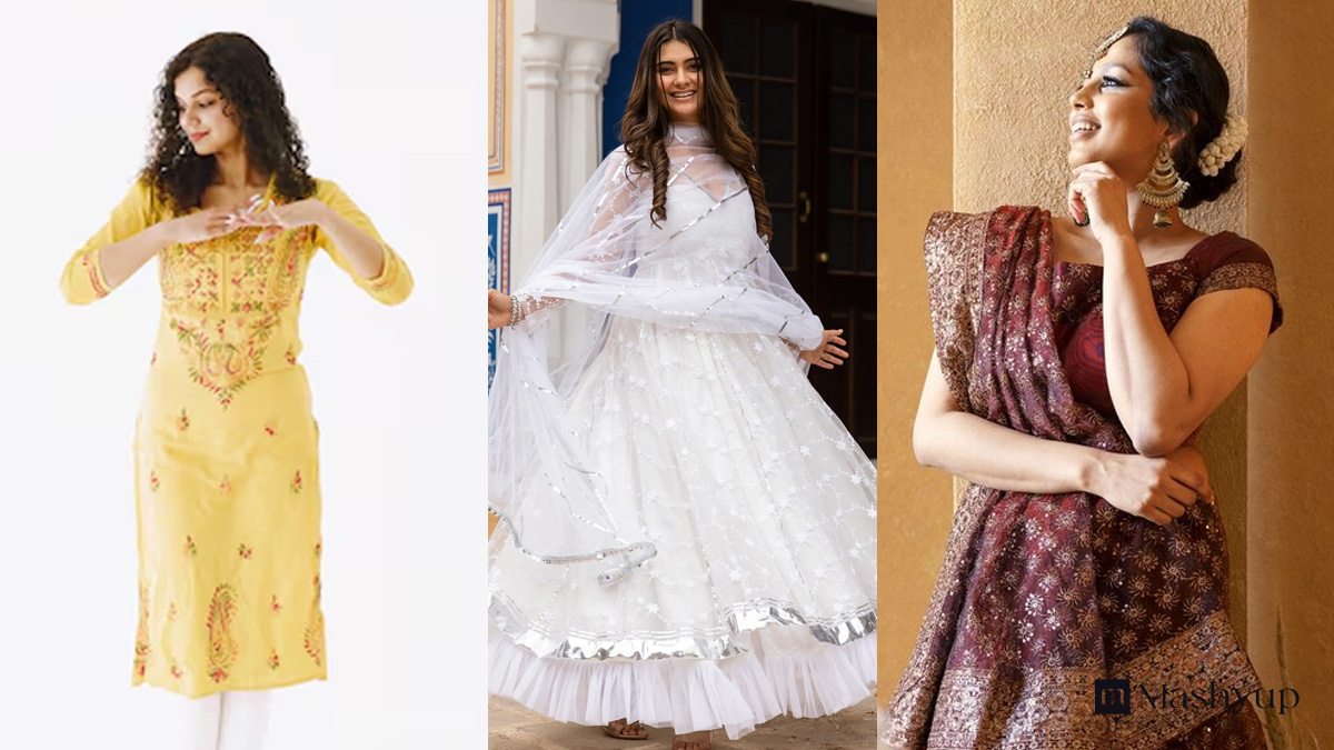 This Durga Pooja Look Fabulous With Different Outfit Styles