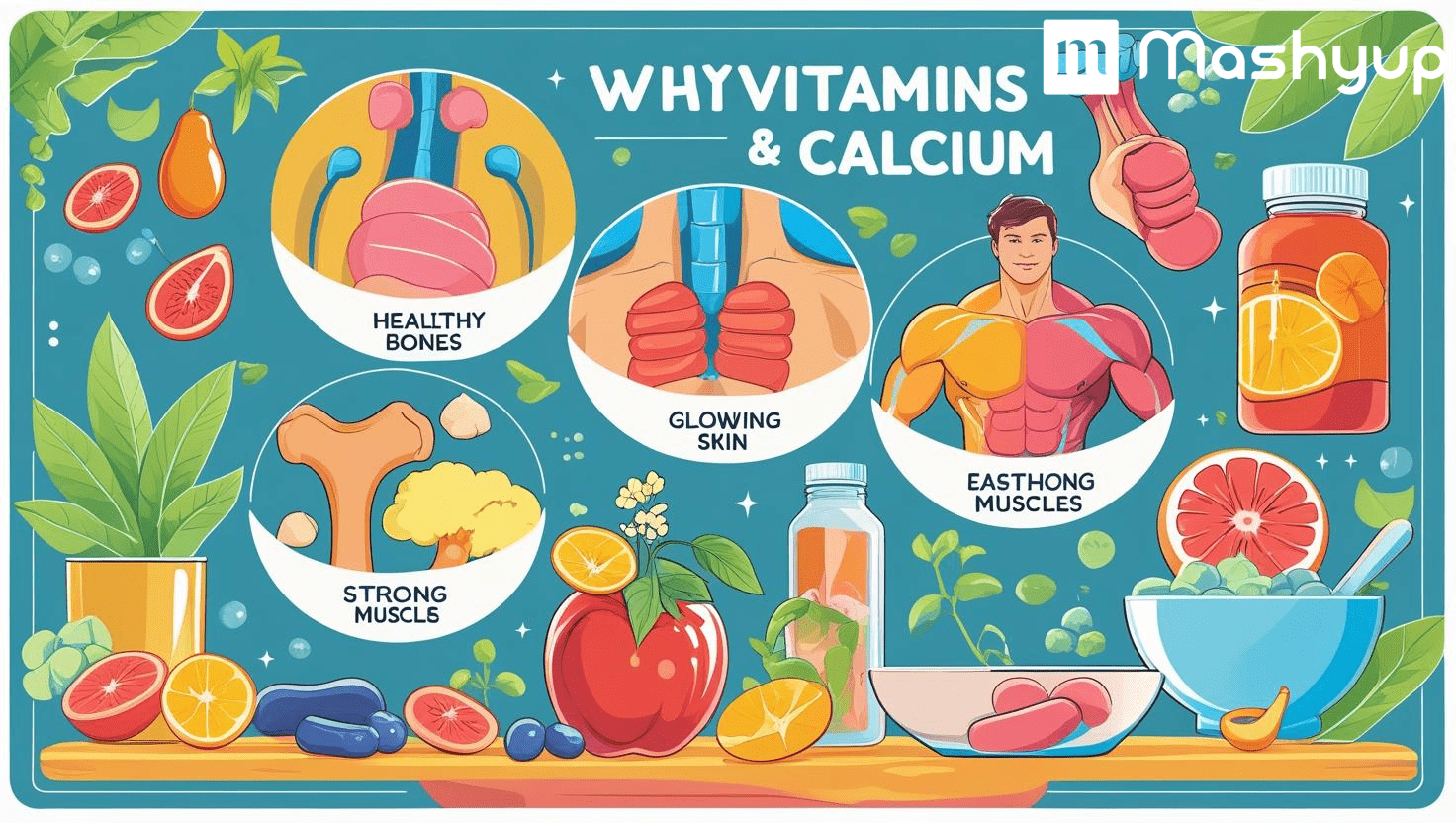 Reasons Why Vitamins and Calcium Are Vital